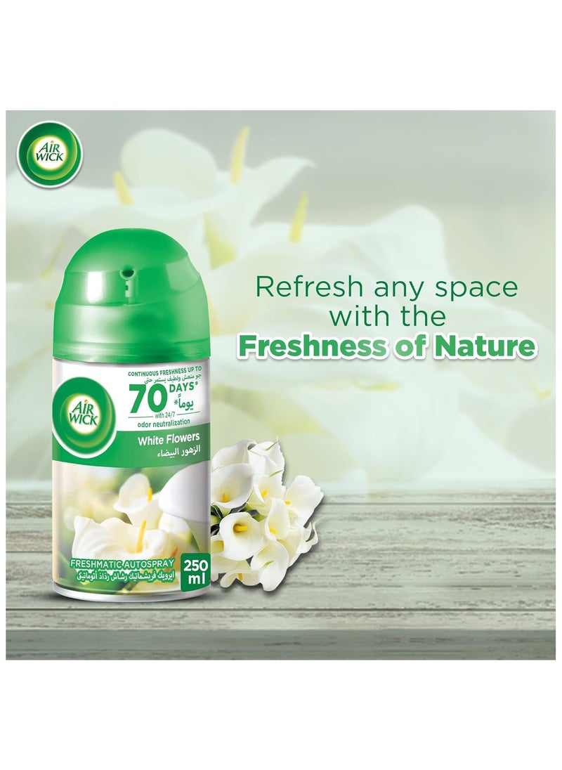 Freshmatic Autospray White Flowers Fragrance 250 ML - pzsku/ZB34AA8150270BD581BB8Z/45/_/1733945626/5f446b7c-237e-46c0-9c09-a23c6247bcb4