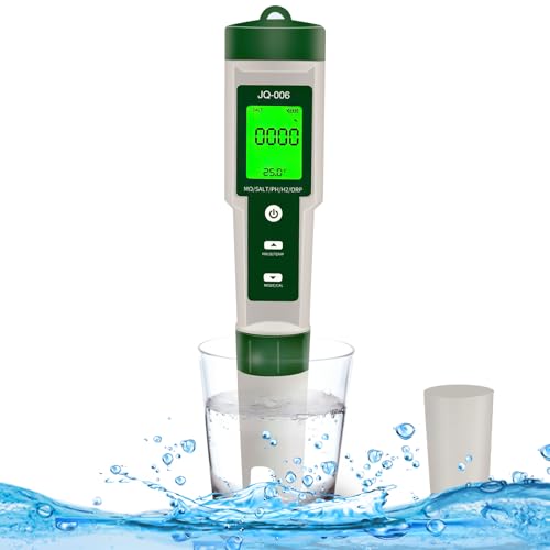 OBEST Ph Meter for Water,10 In 1 Digital Ph Tester Pen Back light,ATC±0.01 Resolution High Accuracy PH/TDS/Salt/SG/ORP/EC/Hydrogen/Resistivity/Temp/Nutrient for Aquarium,Pools,Hydroponics,Lab,Drinking Water - Image 1