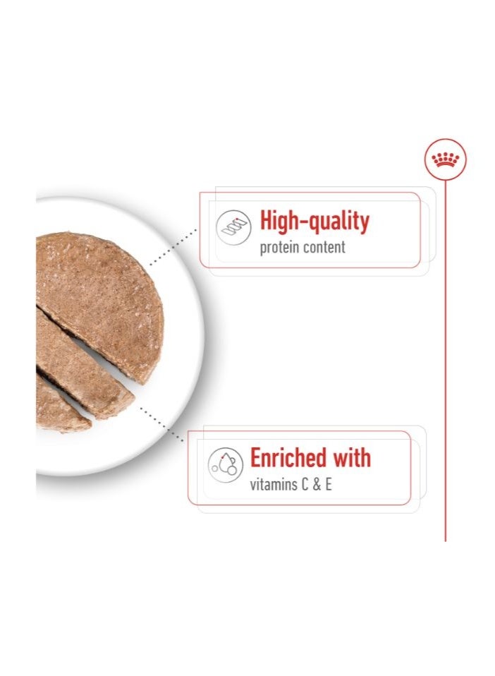 رويال كانين طعام رطب للكلاب البالغة متوسطة الحجم من رويال كانين - 3 عبوات × 410 جم - Image 2