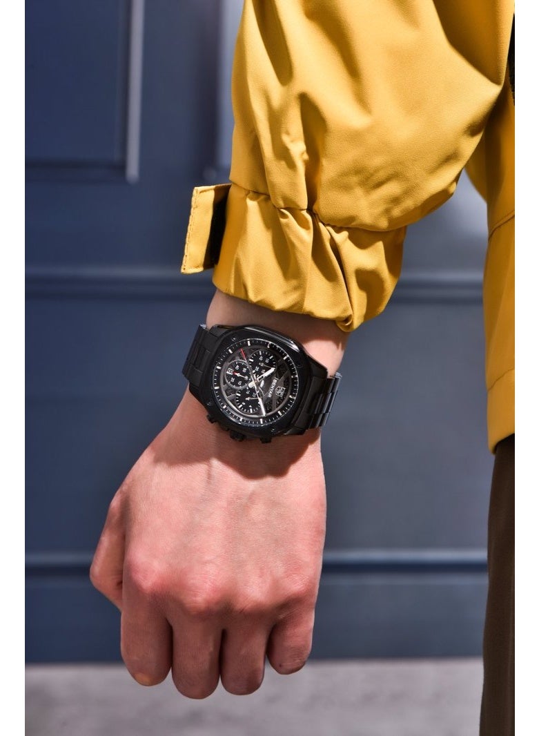 BENYAR Mens Watches Multifunction Chronograph Date Quartz Watch for Men Stainless Steel Band Wrist Watch Gift for Men Casual Business - Image 3