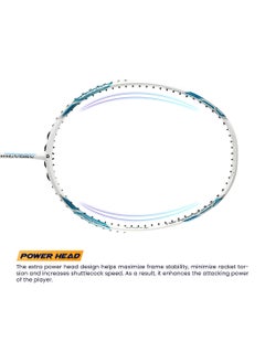 Apacs Asgardia Control (73 grams Ultra Lightweight) Made in Vietnam | Japanese Graphite Unstrung Badminton Racket with Full Cover | G2-4 1/8 inches  - Image 3