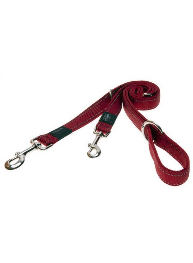 Rogz HLM06-C Utility Leash/Fanbelt, L, Red - Image 1