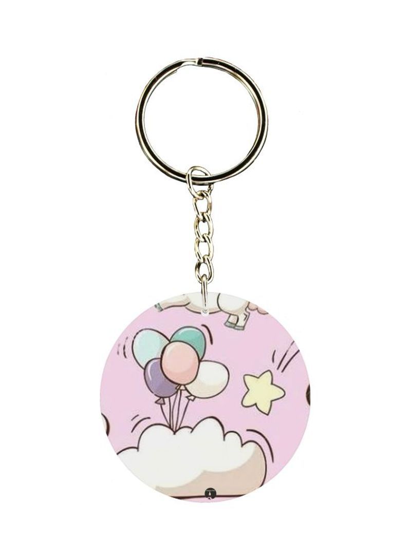 RKN Double Sided Printed Keychain