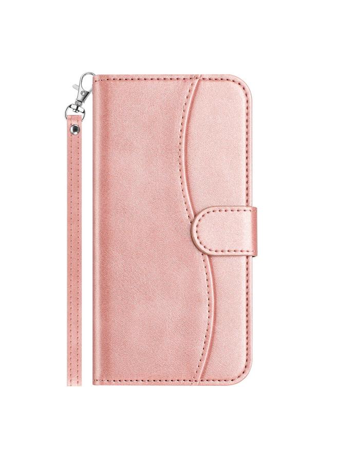 Zaboon Case For iPhone 13 Dual-Folded S-shape Leather Phone Case - Image 2