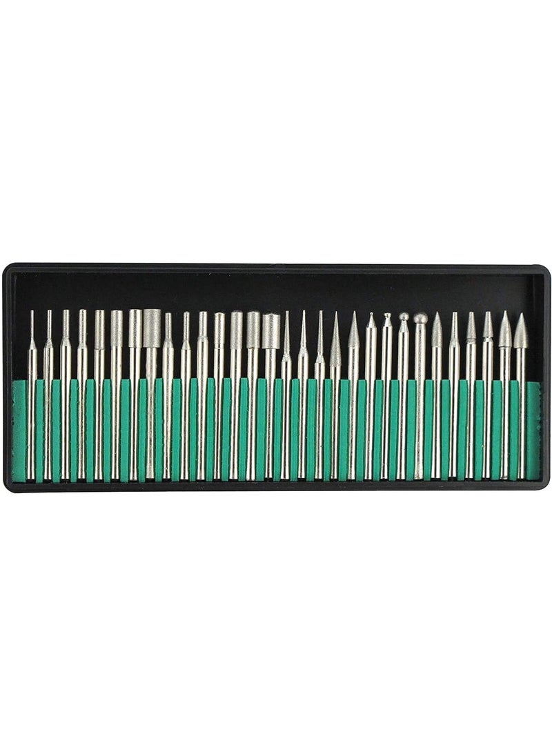 DIY Crafts DIY Crafts CTDIYHI41604 Diamond Burr Bits Diamond Burr Bits Drill Kit for Engraving Carving Rotary Tool 183mm Shank Design  - Image 3
