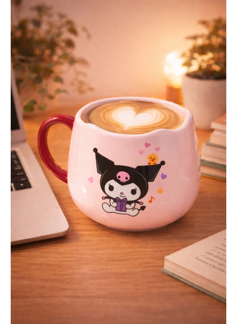 Cute 3D  Ceramic Mug with Handle – 400ml – Perfect Gift for Coffee & Tea Lovers - Image 3