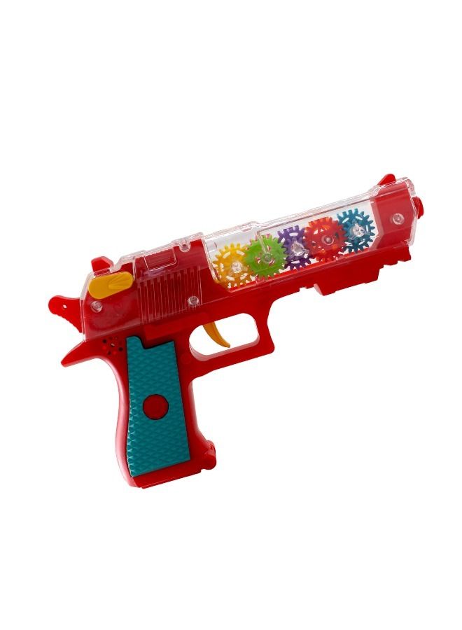 Rally Electric Transparent Gear Pistol With Music And Light - Image 3