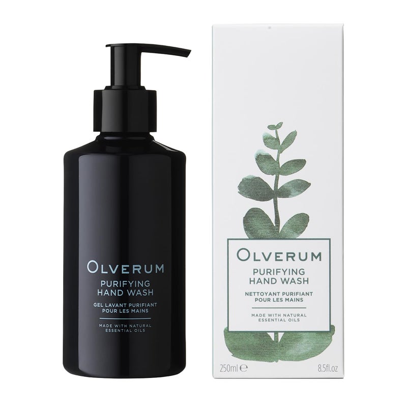 OLVERUM - Natural Purifying Hand Wash | Clean, Vegan Skin Care (8.5 fl oz | 250 ml) - Image 1