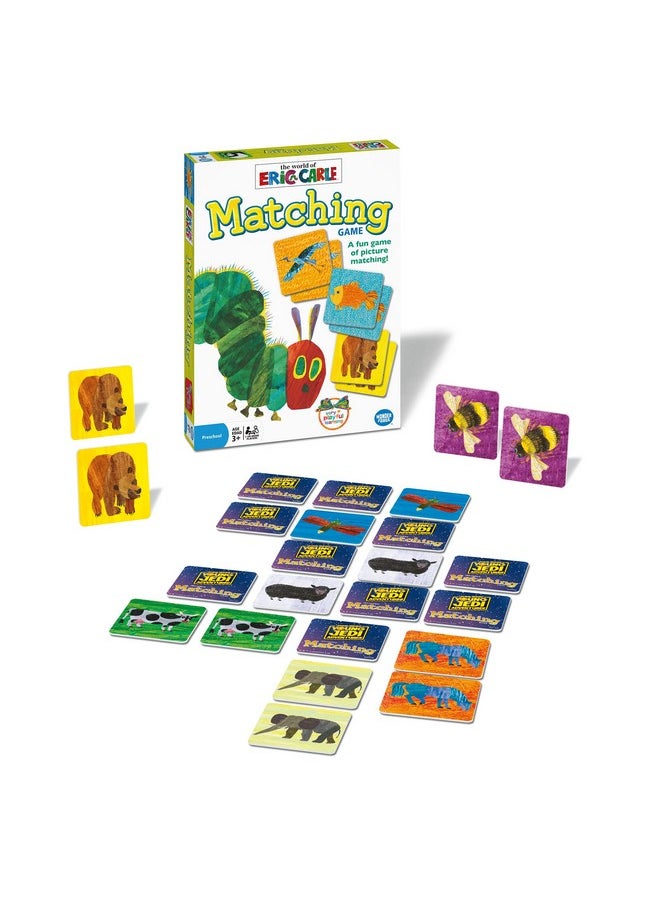 Wonder Forge Wonder Forge Eric Carle Matching Game For Boys & Girls Age 3 To 5 - A Fun & Fast Animal Memory Game  - Image 1
