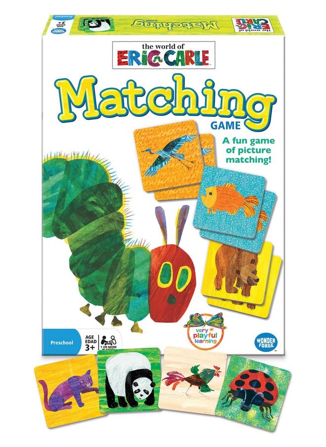 Wonder Forge Wonder Forge Eric Carle Matching Game For Boys & Girls Age 3 To 5 - A Fun & Fast Animal Memory Game  - Image 3