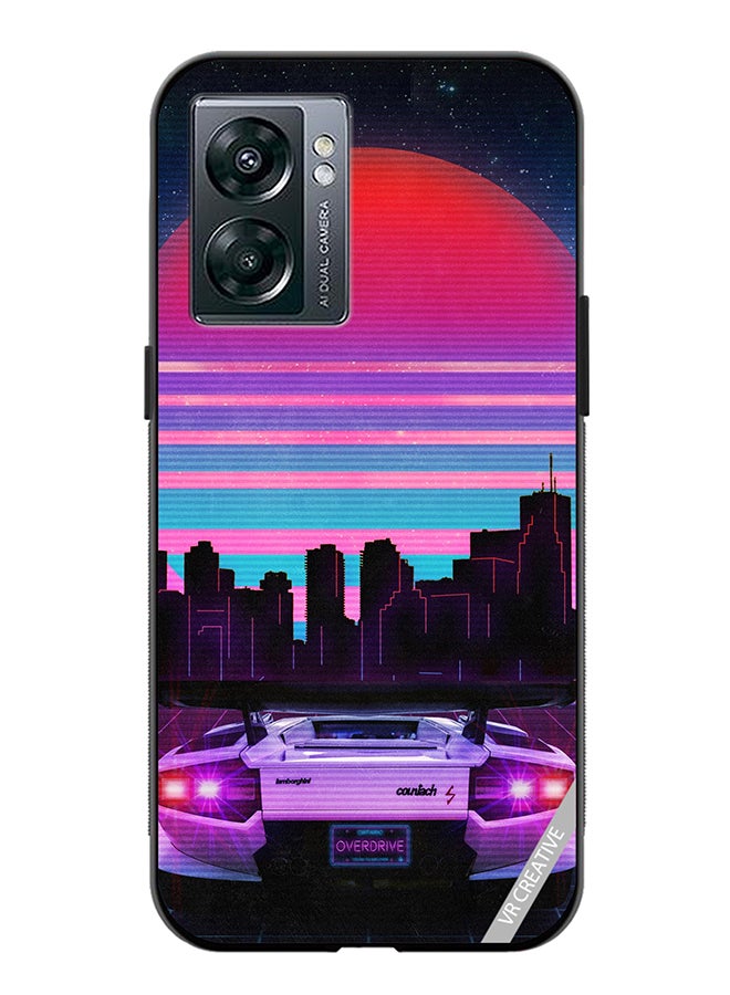 VR CREATIVE Protective Case Cover For Oppo A57 5G Lambo Design Multicolour - Image 1