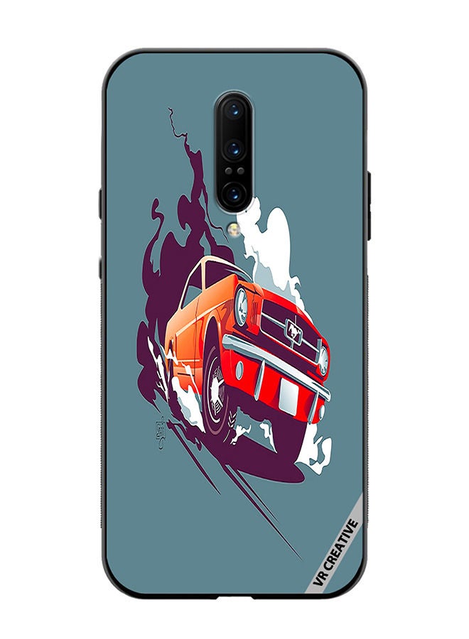VR CREATIVE Protective Case Cover For OnePlus 7 Pro Mustang Design Multicolour - Image 1