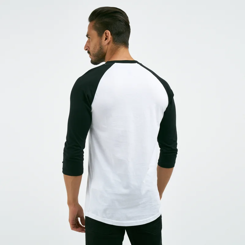 VANS White Men's Classic Raglan T-Shirt for Men | Best Price UAE