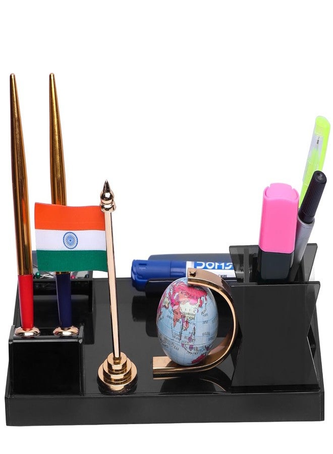 WOOD HOUSE Wooden Pen Stand with Calendar & Mobile Stand for Office Table, Pen Holder 100 Years Calendar, New Year Calendar 2024 for Office Table | Lifetime Infinite Perpetual Desk Calendar (WH-62N) - Image 5
