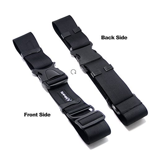SAMSFX 2" Adjustable Fishing Wader Belt Duty Wading Belts Fits to 55" Waist Straps (2" Wader Belt) - Image 3