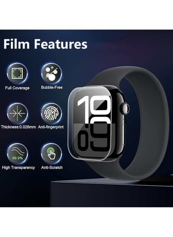 يوك 3pcs شاشة واقية فيلم ، فيلم هيدروجيل تبو شفافة عالية الوضوح النفط واقية فيلم فقاعة واقية لينة ( غير تشديد الزجاج )  - Image 2