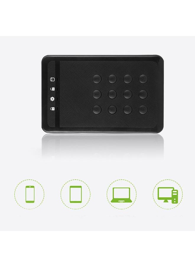Thoraya صندوق قرص صلب مشفر محمول SATA إلى USB3.0 بحجم 2.5 بوصة بسماكة 7-9.5 ملم SSD HDD ميكانيكي  - Image 4