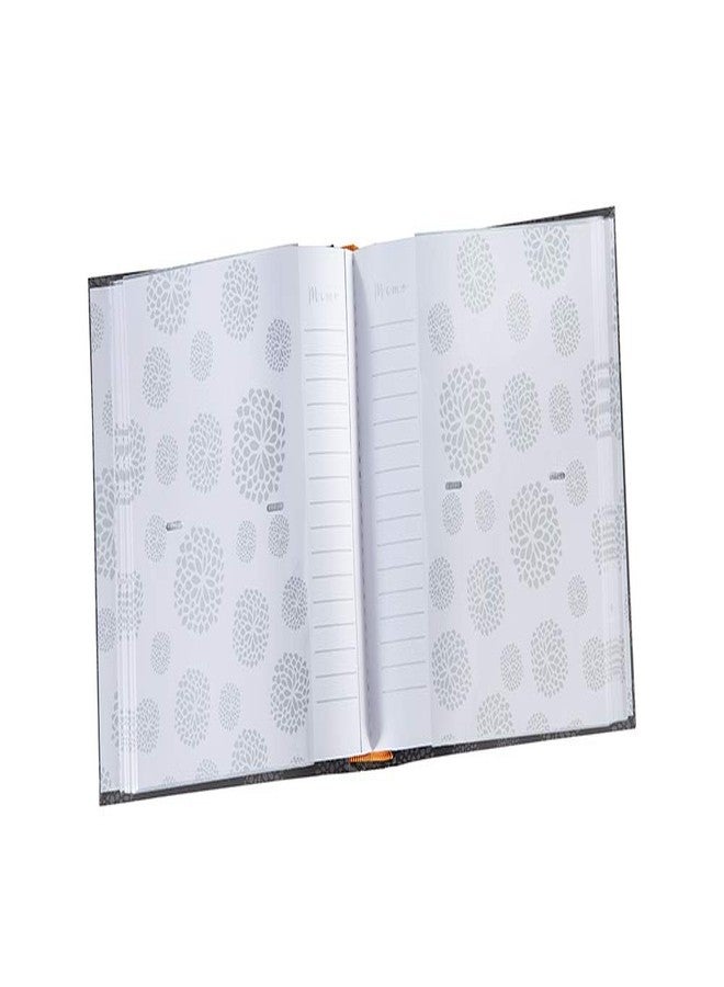 Malden International Designs 2 Up 4x6 Memories Sentiment Book Bound Gray Printed Paper Photo Album With Memo Writing Space - Image 4