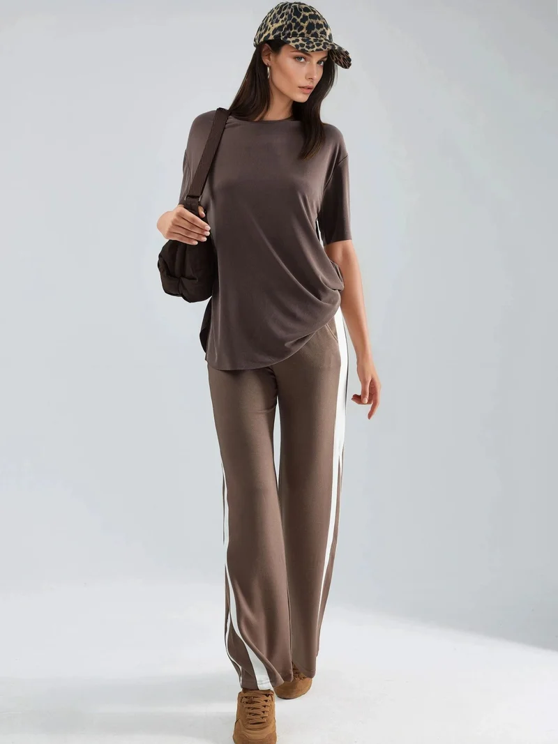 HICCUP Modal Touch Contrast Detail Pants Bersan Collection