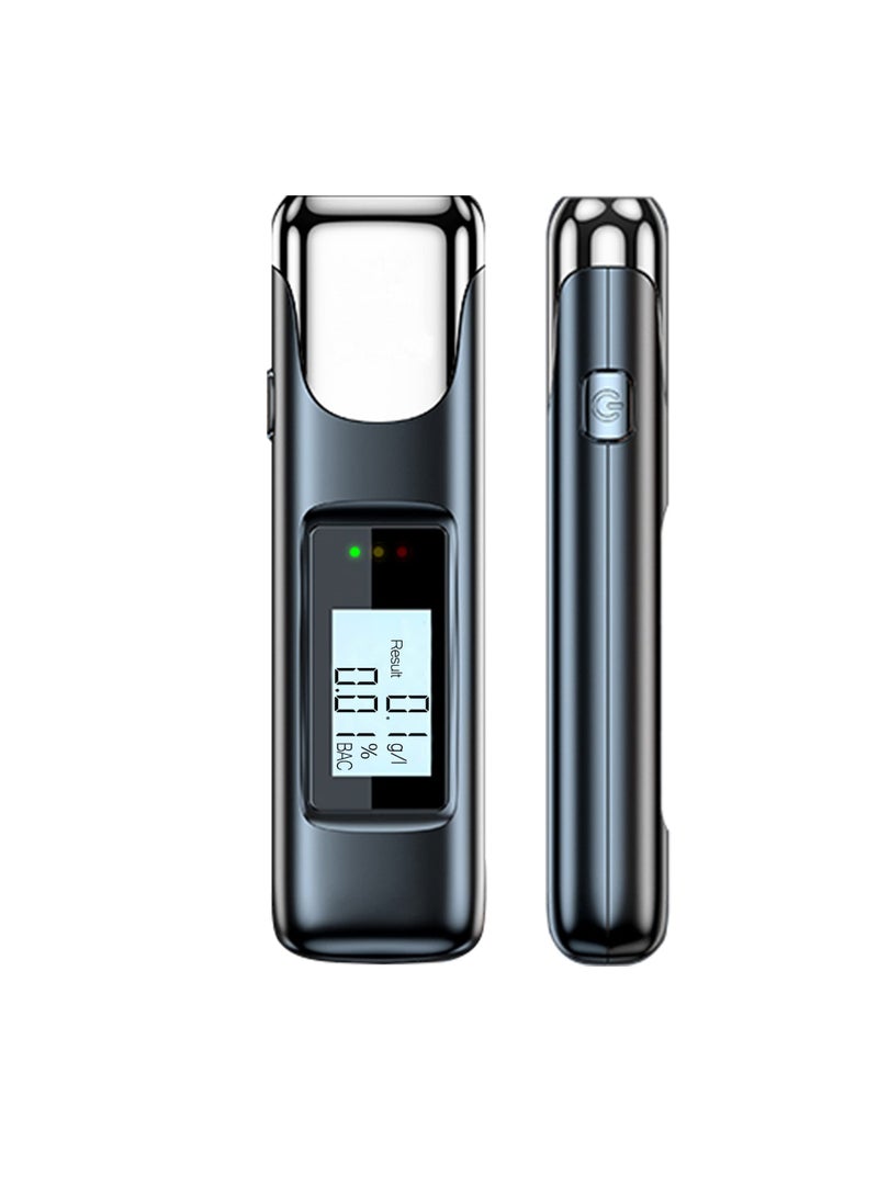 SYOSI Non-Contact Breathalyzer, Professional-Grade Accuracy, USB Rechargeable, Portable Contactless Breath Alcohol Tester with LCD Digital Display for Home Party Personal & Professional Use - Image 1