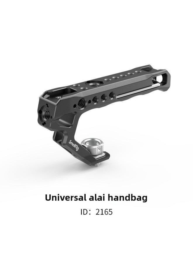 SmallRig Smog Upper Handle Universal Alai Camera Cold Shoe Slide Handle Camera Mini Rabbit Cage Accessories-Color: Upgraded Version ☆ Portable  - Image 1