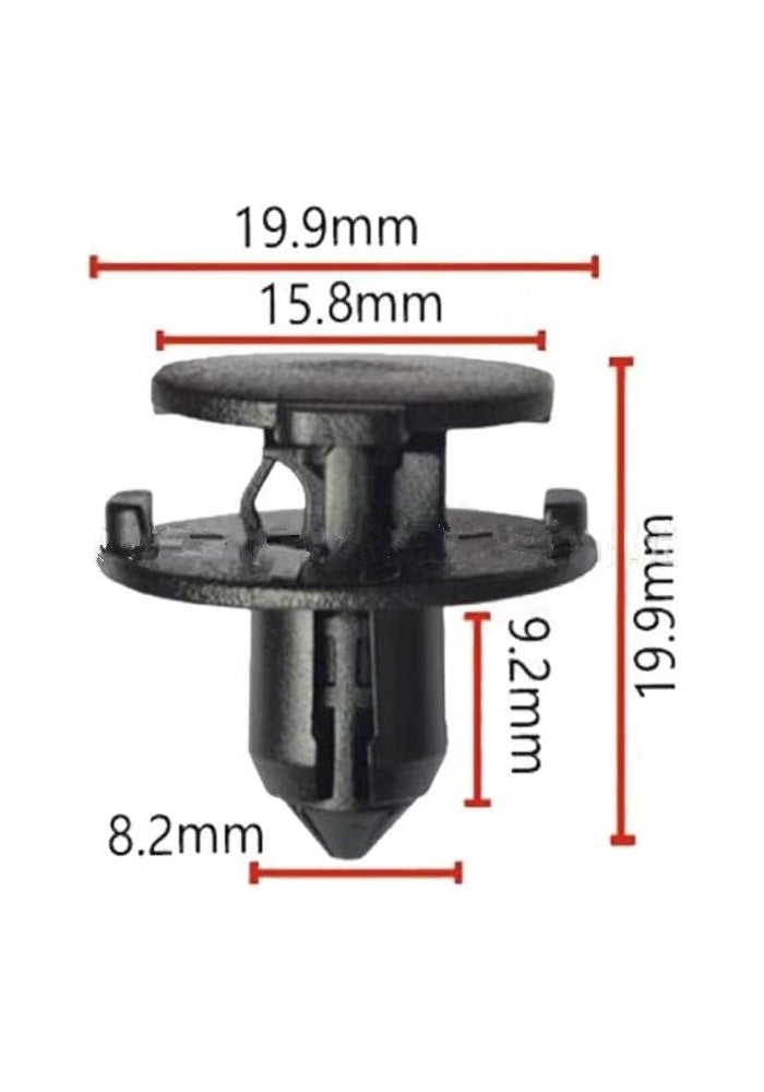 NINGFIST 10 PCS Fender Liner Push-Type Retainer Clips - Image 4