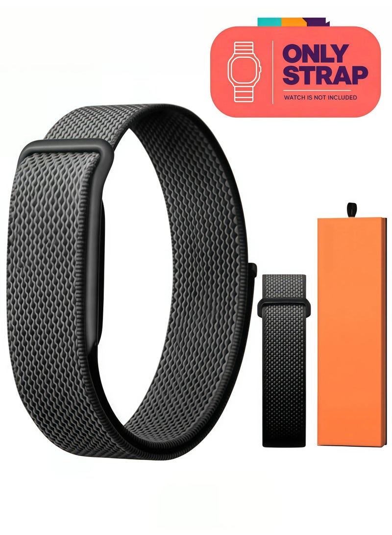 Nylon Band for Google Fitbit Air Adjustable Woven Wristband Breathable Hook and Loops Strap for Fitbit Air Screenless Fitness  Tracker - Image 1