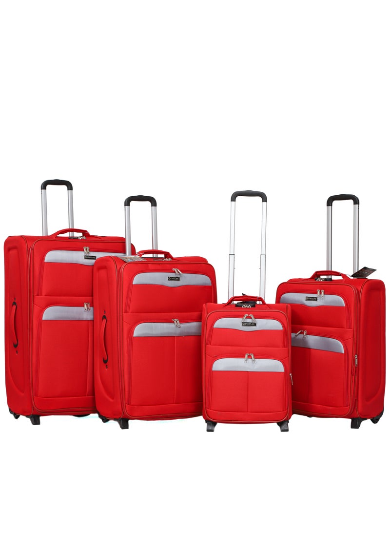 STARLIFE Lightweight 4-Pieces Luggage Set 20/24/28/32 Inch Trolley Bag With 2 Spinner Wheels  - Image 1