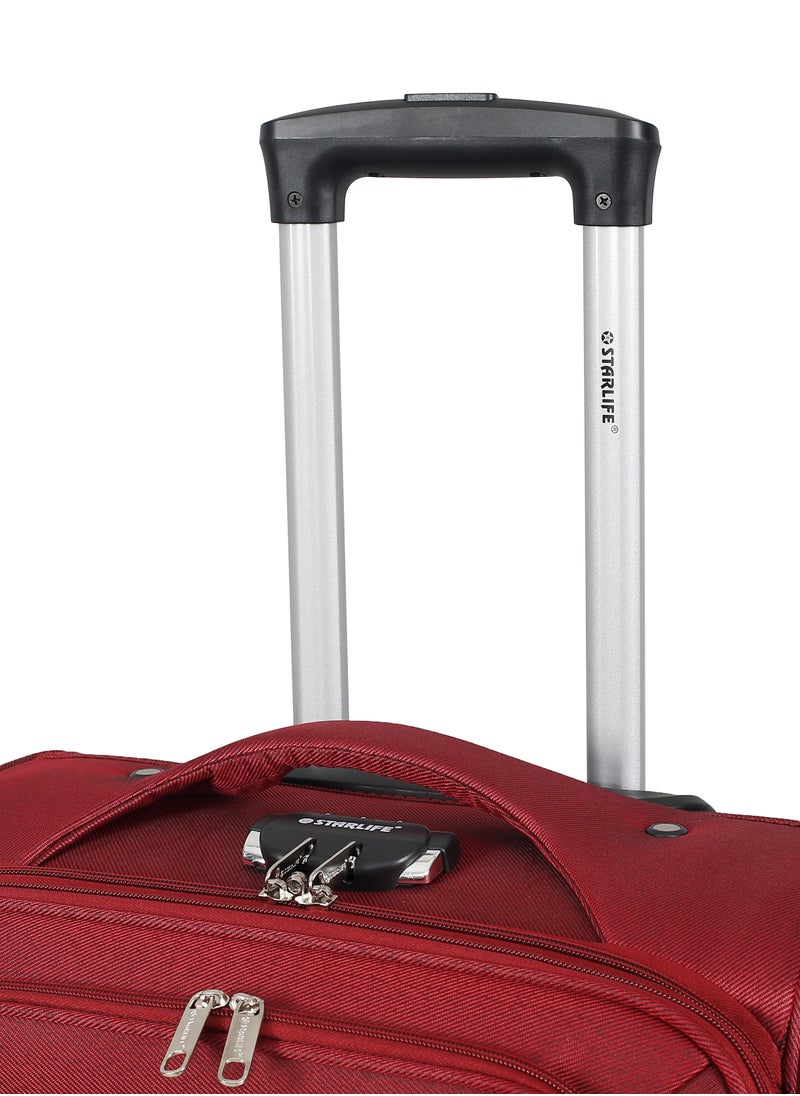 STARLIFE Lightweight 4-Pieces Luggage Set 20/24/28/32 Inch Trolley Bag With 2 Spinner Wheels  - Image 2