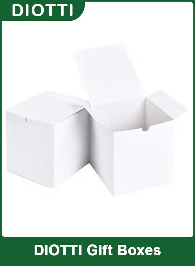 ديوتي صناديق هدايا من ورق كرافت (أبيض) - Image 1