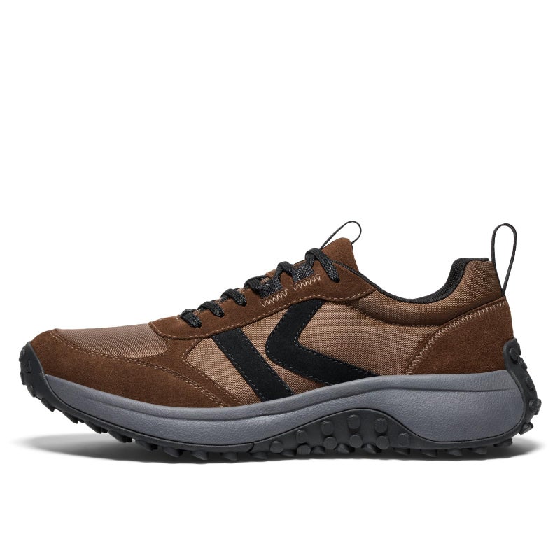KEEN Men's KS86 Comfortable Durable Retro Style Sneakers, Dark Earth/Black, 9 - Image 3