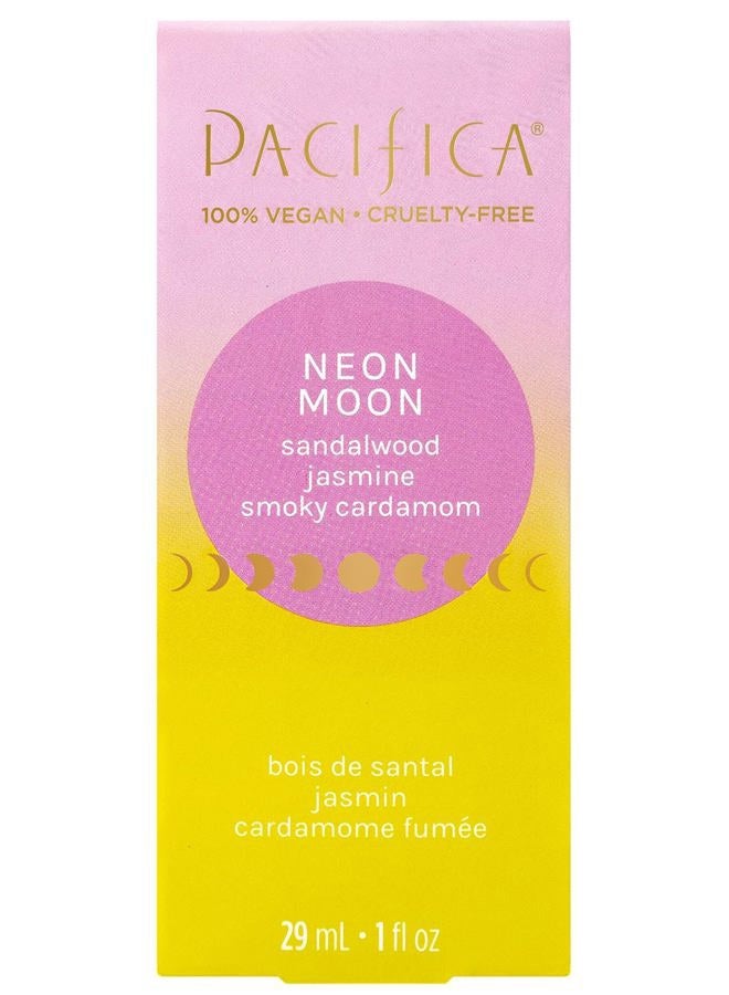 Pacifica Beauty Neon Moon Spray Perfume, Fragrances, Energetic, Sandalwood, Jasmine, Smoky Cardamon, Spray Perfume, Clean Perfume, Parfum, Eau de Toilette, Vegan, 1 fl oz (1 Count) - Image 3