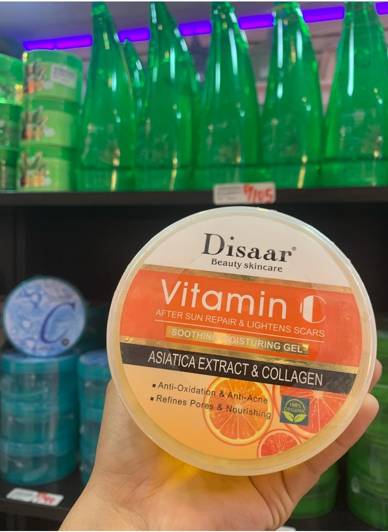 Disaar Moisturizing and softening skin gel with Vitamin C 200ml  - Image 2