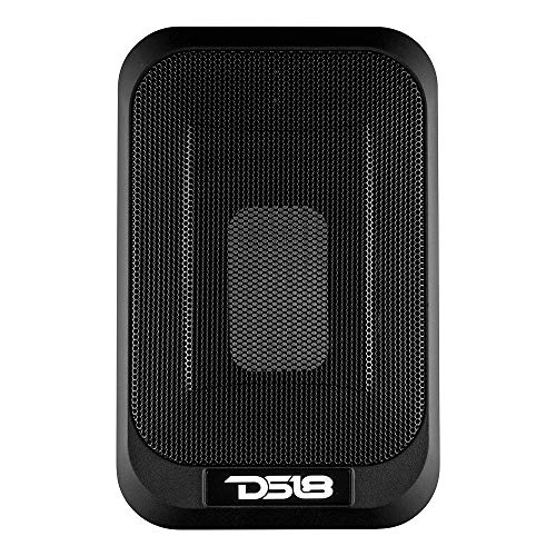 DS18 SQBASSx2 7x9 UnderSeat Slim Amplified Car/Truck Subwoofer with a 4x6 Passive Radiator 1200W Peak Power / 230W RMS - Remote BASS Knob Included - Powered Sub in Ported Enclosure for Tight Spaces - Image 4