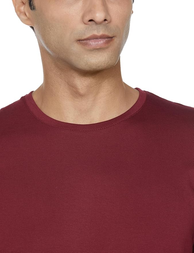 fyltr Men's Solid T-Shirt - Half Sleeve | Round Neck | 100% Cotton | Regular Fit T-Shirt (Pack of 2) - Image 4