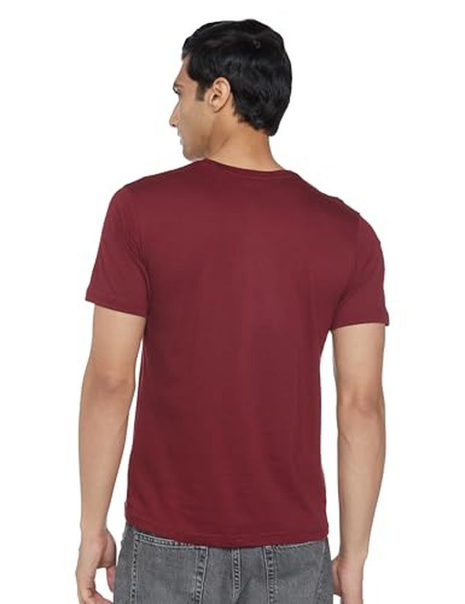 fyltr Men's Solid T-Shirt - Half Sleeve | Round Neck | 100% Cotton | Regular Fit T-Shirt (Pack of 2) - Image 2