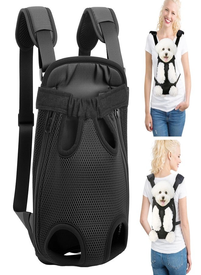 Mosago Dog Backpack Carrier, Legs-Out Chest Carrier for Small Dogs 4-7 lbs, Adjustable Pet Front Carrier with Thick Padded Bottom Support, Easy Fit for Walking, Hiking, Camping, and Traveling - Image 1