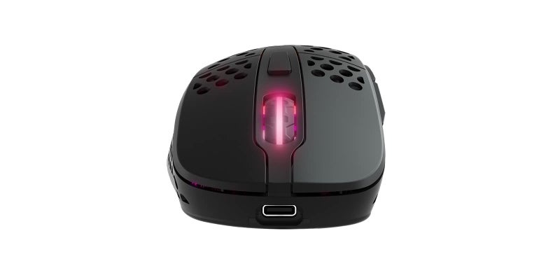 Xtrfy M4 Wireless, Wireless Ultra-Light Gaming Mouse, Optimised for E-Sports, 2.4 GHz, RF RGB Lighting, Adaptable Ergonomic Right-Handed Mouse, Rechargeable, Black - Image 4