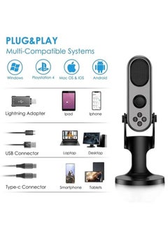 Jmary JMARY MC-PW7 USB DESKTOP CARDIOID NOISE REDUCTION MICROPHONE  - Image 2