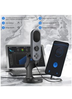 Jmary JMARY MC-PW7 USB DESKTOP CARDIOID NOISE REDUCTION MICROPHONE  - Image 5