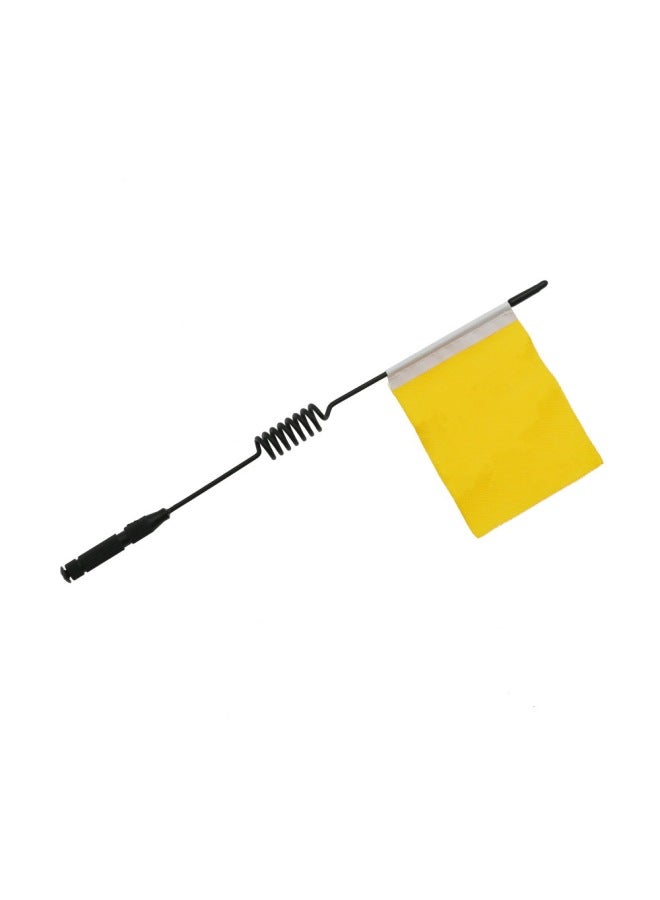 Mangniu Naughty Dragon Four-wheel Drive Off-road Climbing Car Model Car Accessories Metal Decoration Signal Flag DIY Modification Parts-Color:Signal Flag Short Flag Yellow  - Image 1
