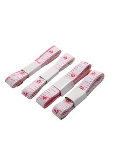 Generic 4-Piece Measuring Tape Set White/Pink 150cm  - Image 2