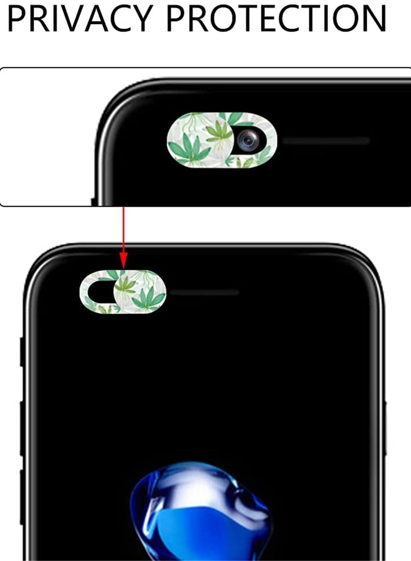 SYOSI 10 Pieces Webcam Cover, Laptop Camera Cover Slider Cute Webcam Cover Slider, Floral Pattern Webcam Privacy Cover  - Image 5