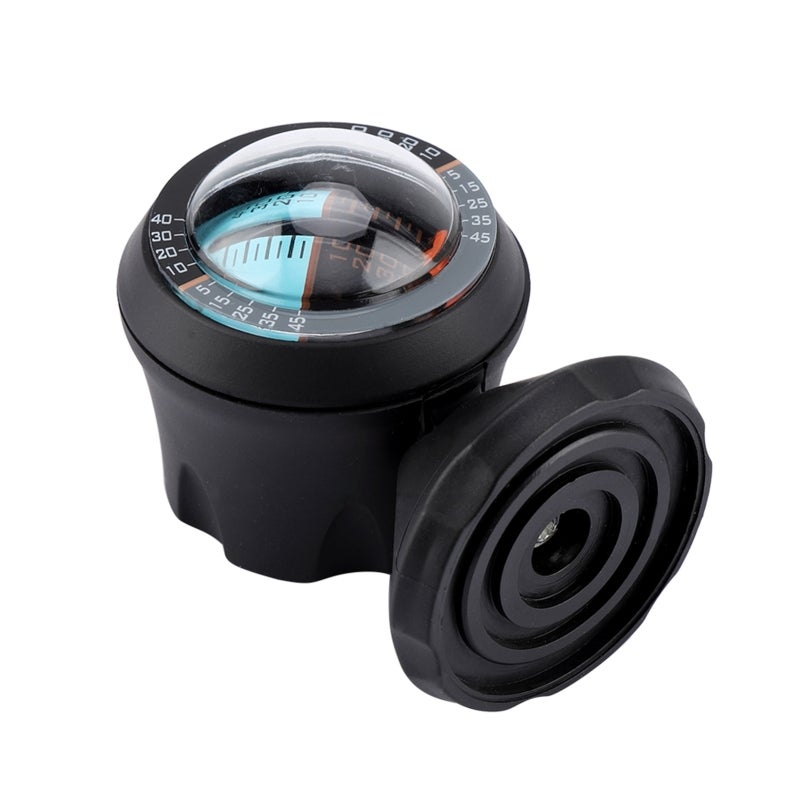 Car Inclinometer: 360° Rotatable Premium Plastic - High Sensitivity Fast Precise Slope Indicator for Car Truck Driving Road Safety - Image 5