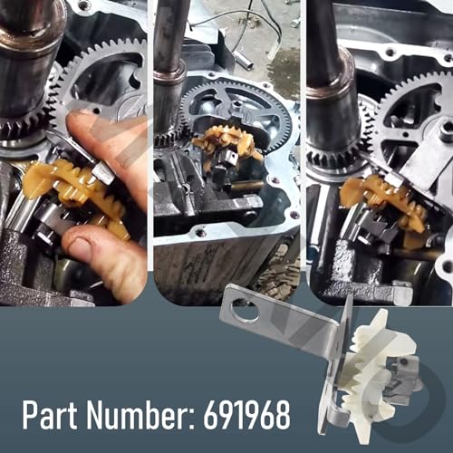 AMTHKNO 691968 Governor Gear/Oil Slinger Replacement 490815, 391764, 691968 Compatible with BS Lawn Mower 691968 - Image 3