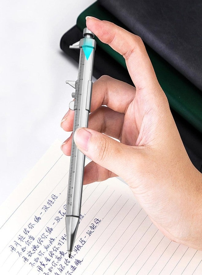 XIBO key chain telescopic pen Caliper Tools Portable for Writing Note Taking Pen Gift Blue Ink Refill|Collectibles | Pens & Writing Instruments | Pen Accessories. - Image 5