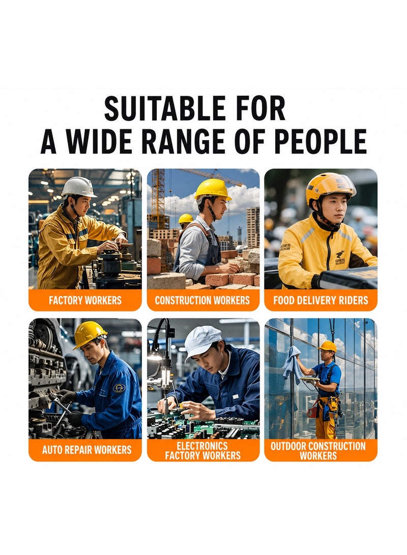 Sky View Steel toe, Anti-Smash & Anti-Puncture Heavy Duty Comfortable breathable unisex, men and women Safety Shoes for construction, warehouse and outdoors, indoor - Image 3