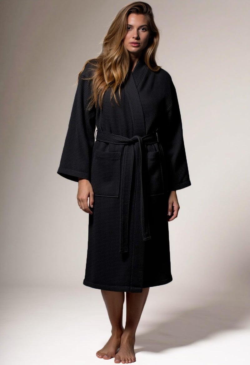 Turquaz Robes For Women Lightweight Unisex Waffle Kimono Bathrobe Mothers day Gifts - Image 2
