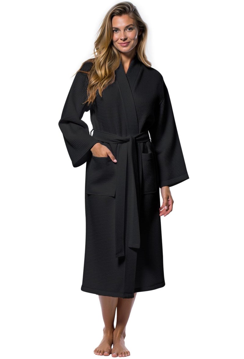Turquaz Robes For Women Lightweight Unisex Waffle Kimono Bathrobe Mothers day Gifts - Image 1