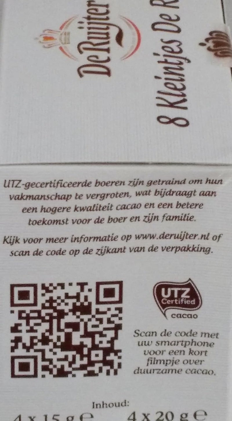 De Ruijter 8 Kleintjes Mini Box - Assorted Sprinkles and Flakes (Milk, Dark, and Fruit Flavors) - Image 5